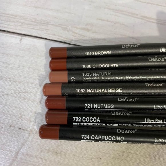 italia deluxe Makeup 7 Italia Deluxe Lip Liners Neutral Browns 2 Poshmark